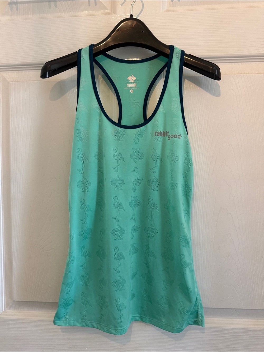 Rabbit + Goodr Special edition Teal Racerback Bunny Hop Tank Top